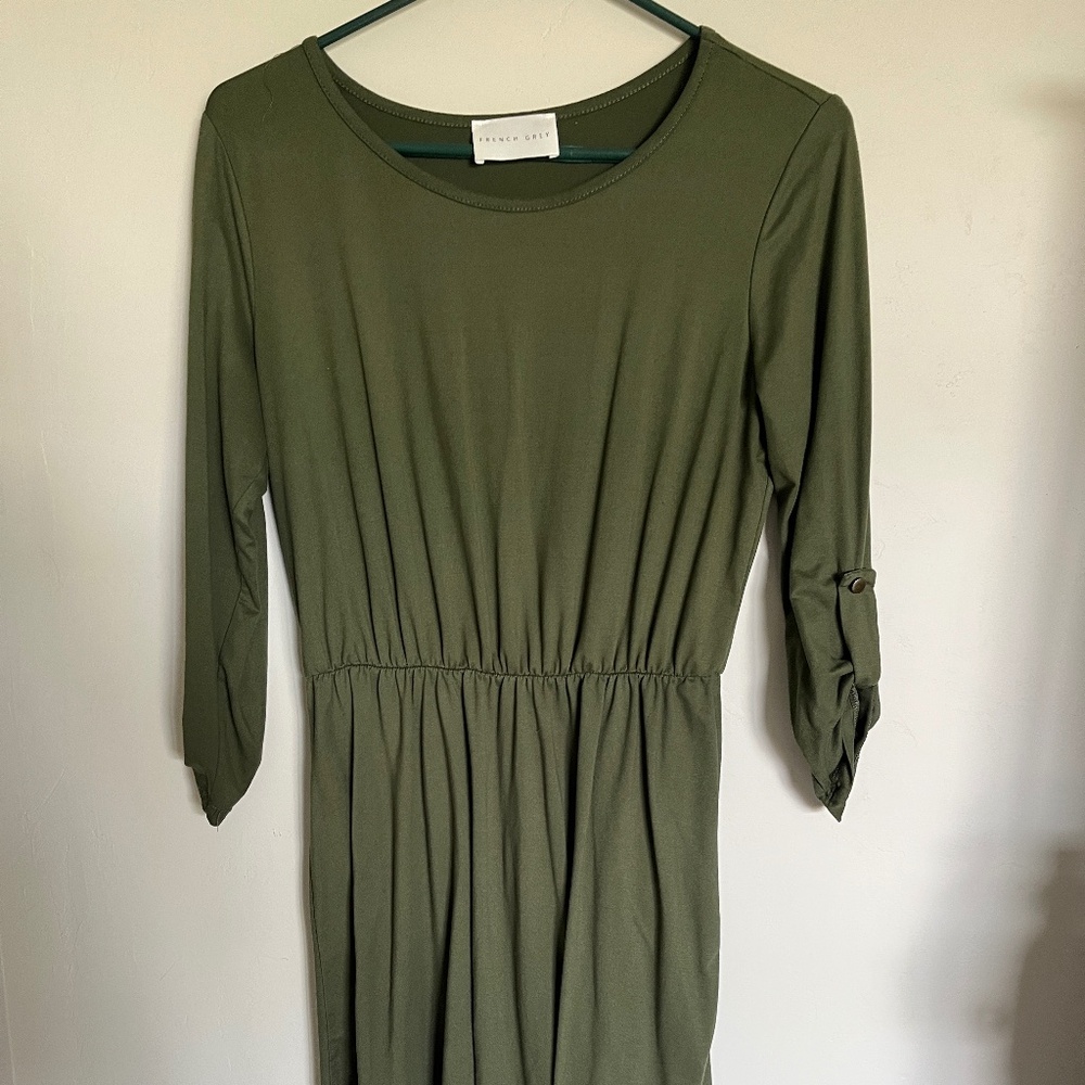 French Grey Dress